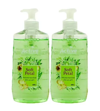 Active Soft Petal Hand Soap, 2x500ml