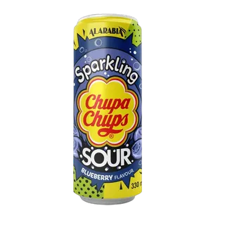 Chupa Chup Sparkling Sour Blueberry, 330ml