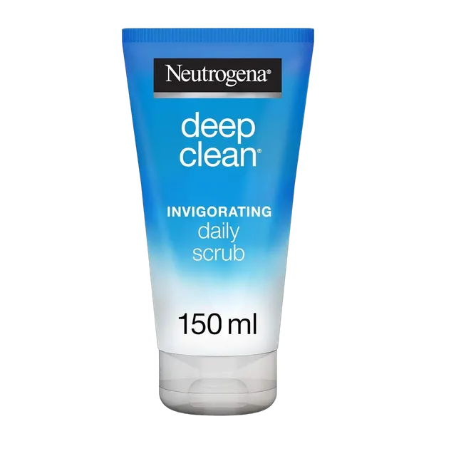 Neutrogena Face Scrub Deep Clean Invigorating Normal to Combination Skin