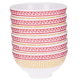 Flamingo Melamine Rice Bowl, 6 Inch