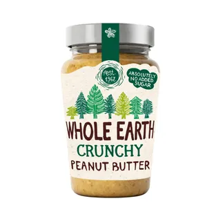 Whole Earth Crunchy Peanut Butter, 340g