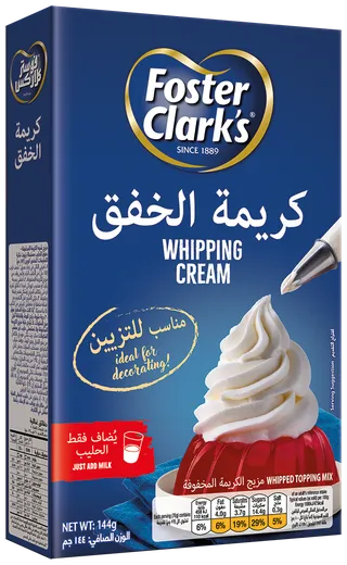 فوستر كلاركس خليط توبينج مخفوق بنكهة فانيليا (4 أكياس) 144جم