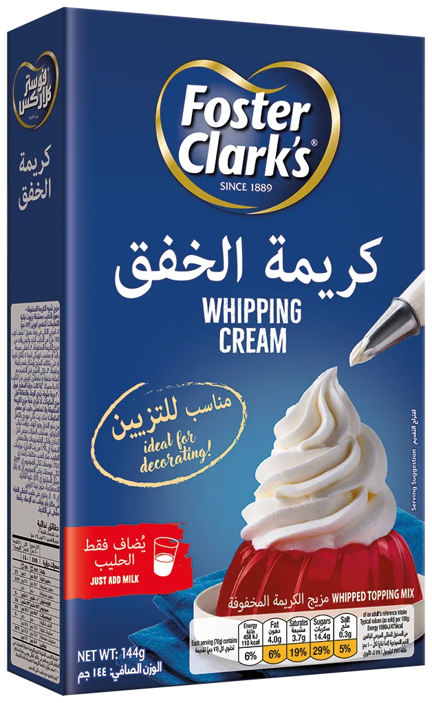 Foster Clark's Whipped Topping Mix Vanilla Flavor