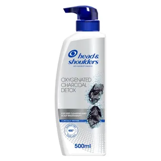 Head & Shoulders Oxygenated Charcoal Detox Shampoo, 500ml