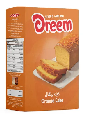 Dreem Orange Cake Mix 400g