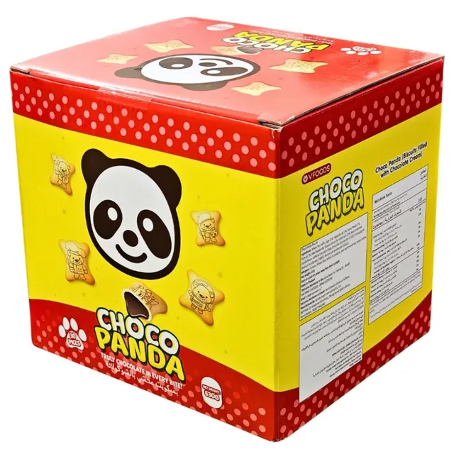 Choco Panda Chocolate Cream Biscuits, 30x15g