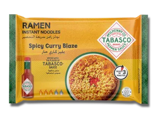 Tabasco Spicy Curry Blaze Ramen Noodles 75g