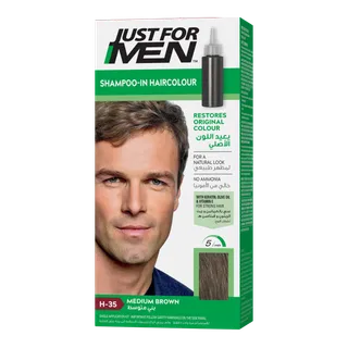 Just For Men Shampoo-In Hair Colour - Medium Brown, H-35