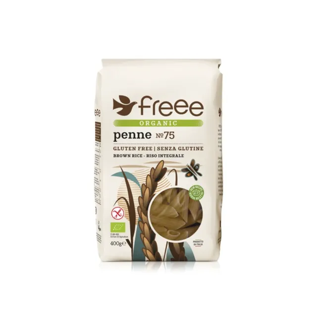 Doves Farm Freee Organic Gluten-Free Brown Rice Penne, 400g