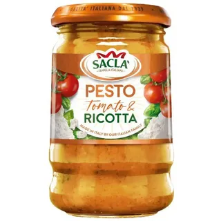 Sacla Tomato & Ricotta Pesto Sauce, 190g