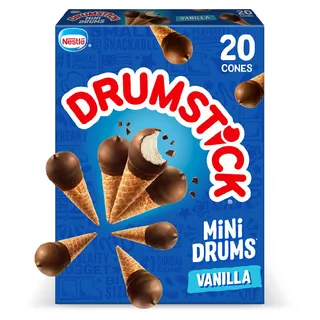Nestle Drumstick Mini Vanilla Cones, 500ml