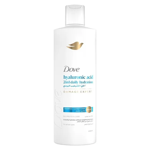 Dove 2 in 1 Daily Care Shampoo & Conditioner, 400ml