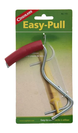 Coghlan's Easy-Pull Tent Peg Remover, Red & Silver