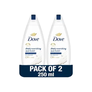 دوف غسول جسم أوريجينال مغذي بعمق، 2x250مل