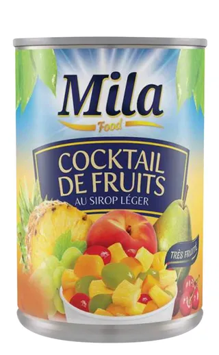 Mila Très Fruité Fruit Cocktail in Light Syrup, 425g