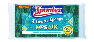 سبونتكس موسايك إسفنجة خضراء 3 قطع