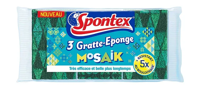 سبونتكس موسايك إسفنجة خضراء 3 قطع