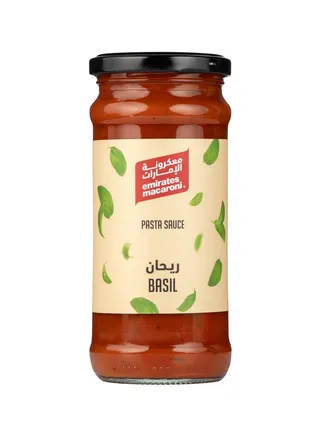 إمارات مكرونة صلصة باستا باسل، 350g