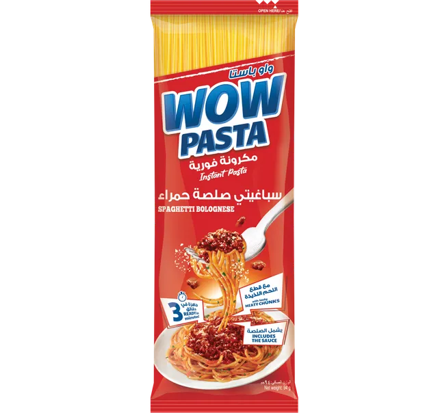WOW Pasta Instant Spaghetti Bolognese, 94g