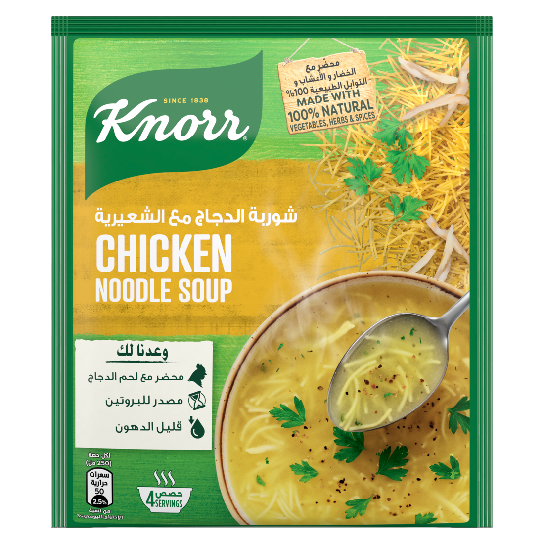 Knorr Chicken Noodle Instant Soup, 60g