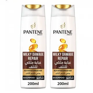 Pantene Pro-V Milky Damage Repair Shampoo, 2x200ml