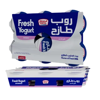 KDCow Skimmed Yoghurt 6x170g