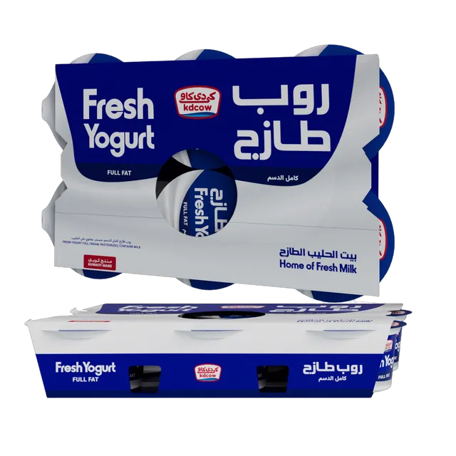 KDCow Full Cream Yogurt, 6x170ml