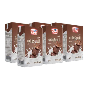 KDCow Chocolate Milk Low Fat 6x250ml