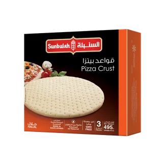 Sunbulah Frozen Pizza Crust, 495g