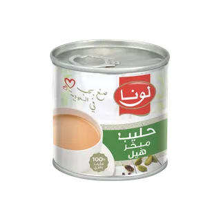Luna Full Cream Evaporated with Cardamon Milk, 170g