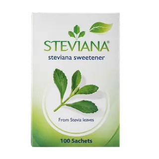 Steviana Sweetener, 100 Sachets. 250g