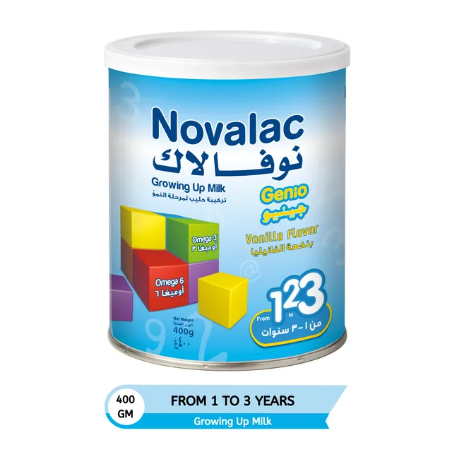 Novalac Genio 123 Growing Up Formula, 1-3 Years, 400g