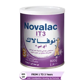 Novalac IT3 Anti-Constipation Growing Up Formula, 1-3 Years, 800g