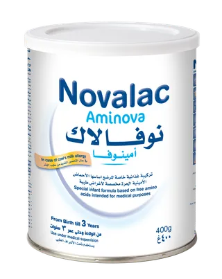 Novalac Aminova Thickened Free Amino Acids-Based Formula, 0-3 Years, 400g