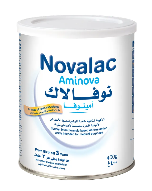Novalac Aminova Thickened Free Amino Acids-Based Formula, 0-3 Years, 400g