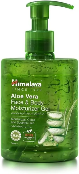Himalaya Aloe Vera Face & Body Moisturiser Gel, 500ml