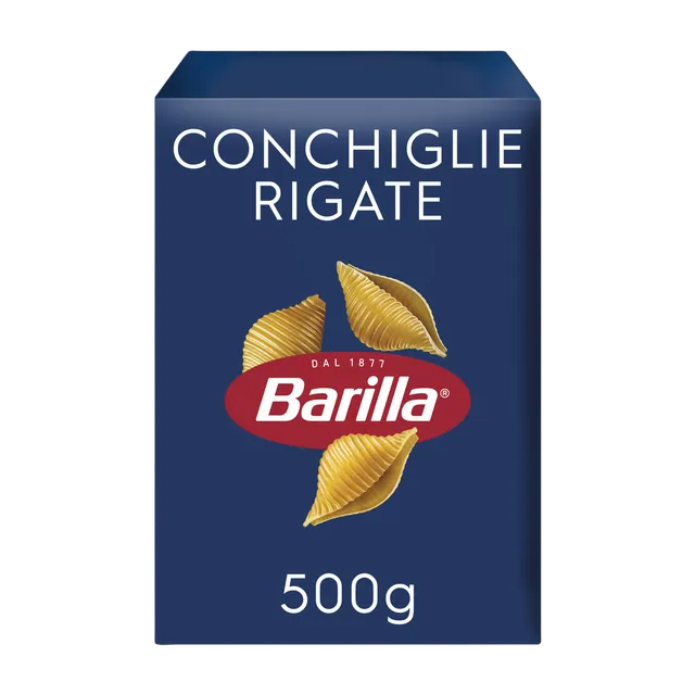 Barilla Conchiglie Rigate Pasta