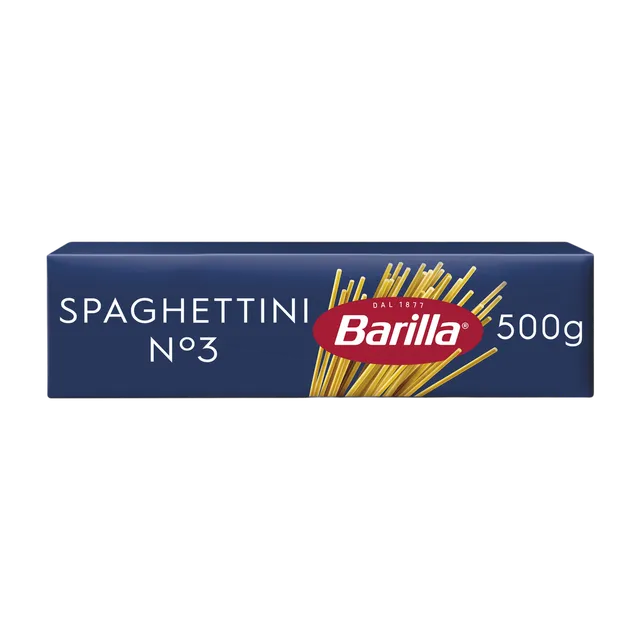 Barilla Spaghettini No.3 Pasta, 500g