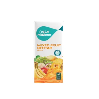 Mazoon Long Life Mixed Fruit Nectar Juice, 180ml