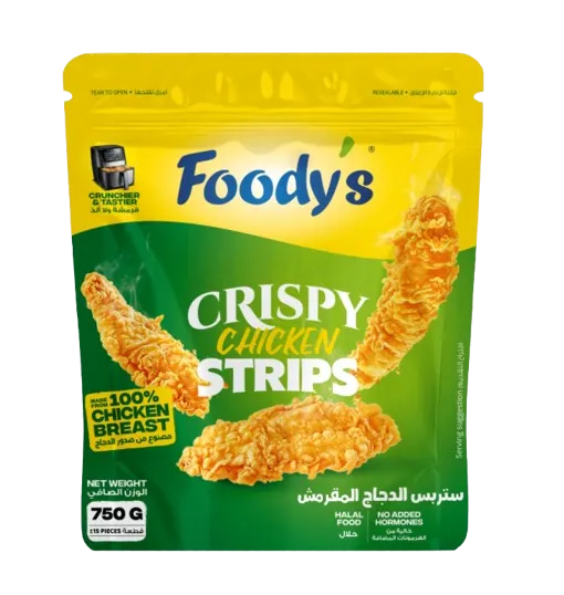 Foody's Regular Crispy Chicken Strips, 750g