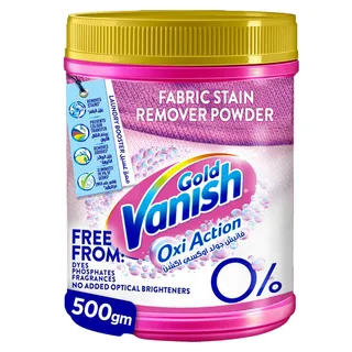 Vanish Pink Gold Oxi Action Powder Fabric Stain Remover, 500g