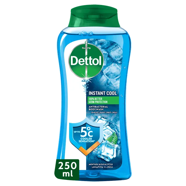 Dettol Cool Menthol & Eucalyptus Scent Shower Gel & Body Wash