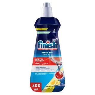 فينيش ليمون سباركل سينت مساعد شطف غسالة أطباق، 400ml