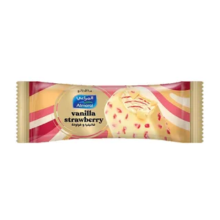 Almarai Vanilla Strawberry Ice Cream Stick, 90ml