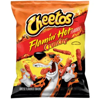 Cheetos Crunchy Flamin Hot Chips