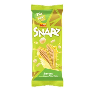 Nabil Snapz Banana Cream Filled Wafer 12x16g