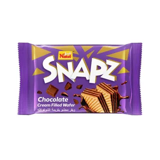 Nabil Snapz Chocolate Cream Filled Wafer Biscuit, 76g