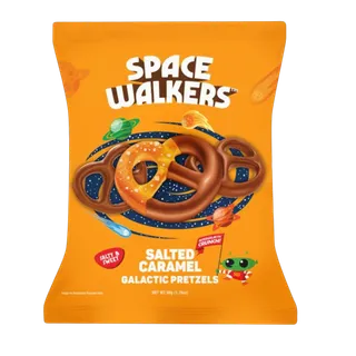 Space Walkers Salted Caramel Galactic Pretzels, 50g