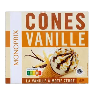 Monoprix Ice Cream Vanilla 419G