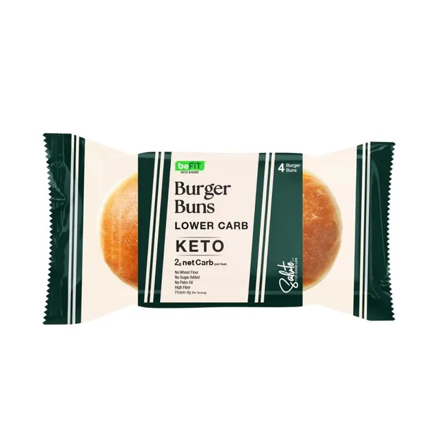 Befit Keto Burger Buns (4 Pieces), 200g